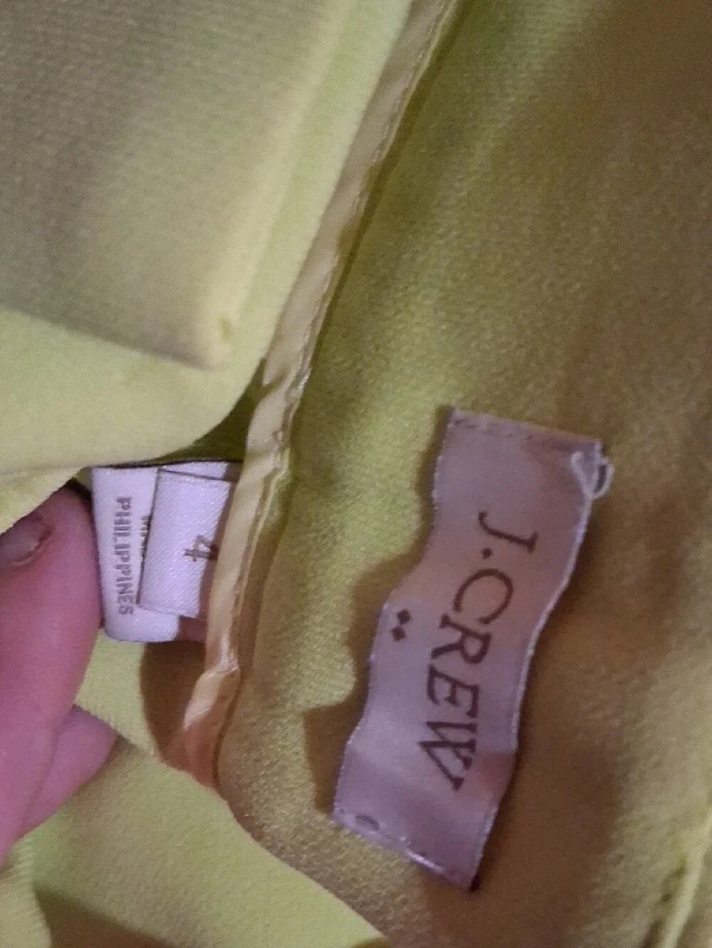 J. Crew polished loops last